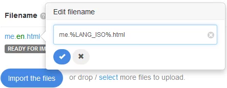 Rename file