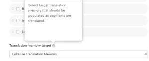 cat tools translation memory target