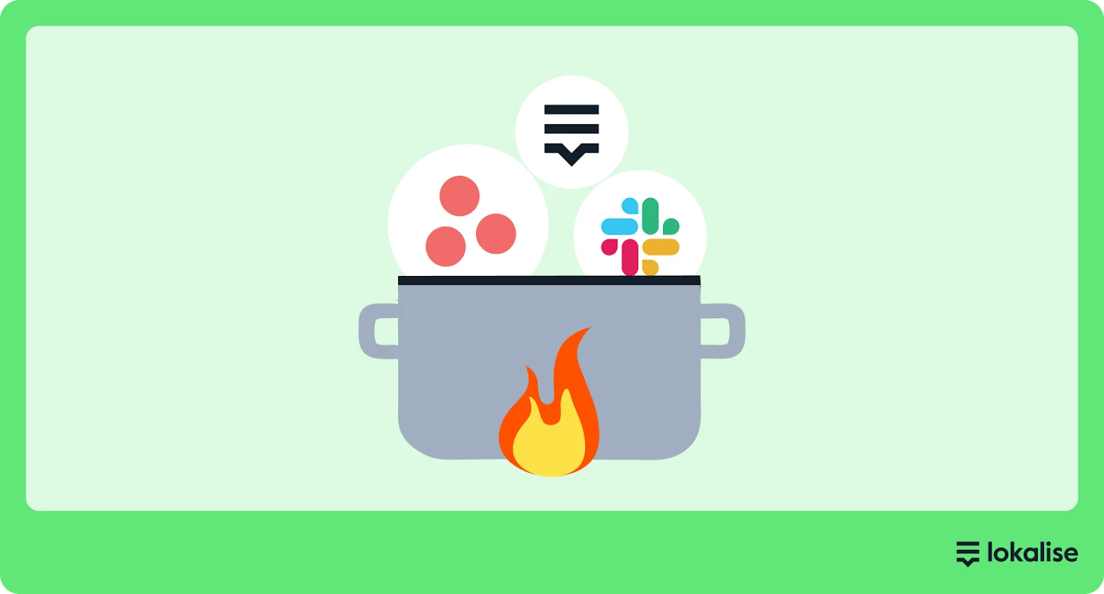 Different technologies in a boiling pot