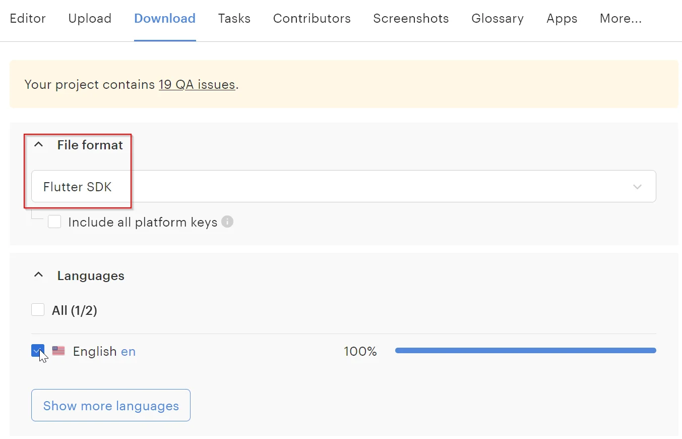 Lokalise Flutter SDK and working with over-the-air flow - Lokalise Blog
