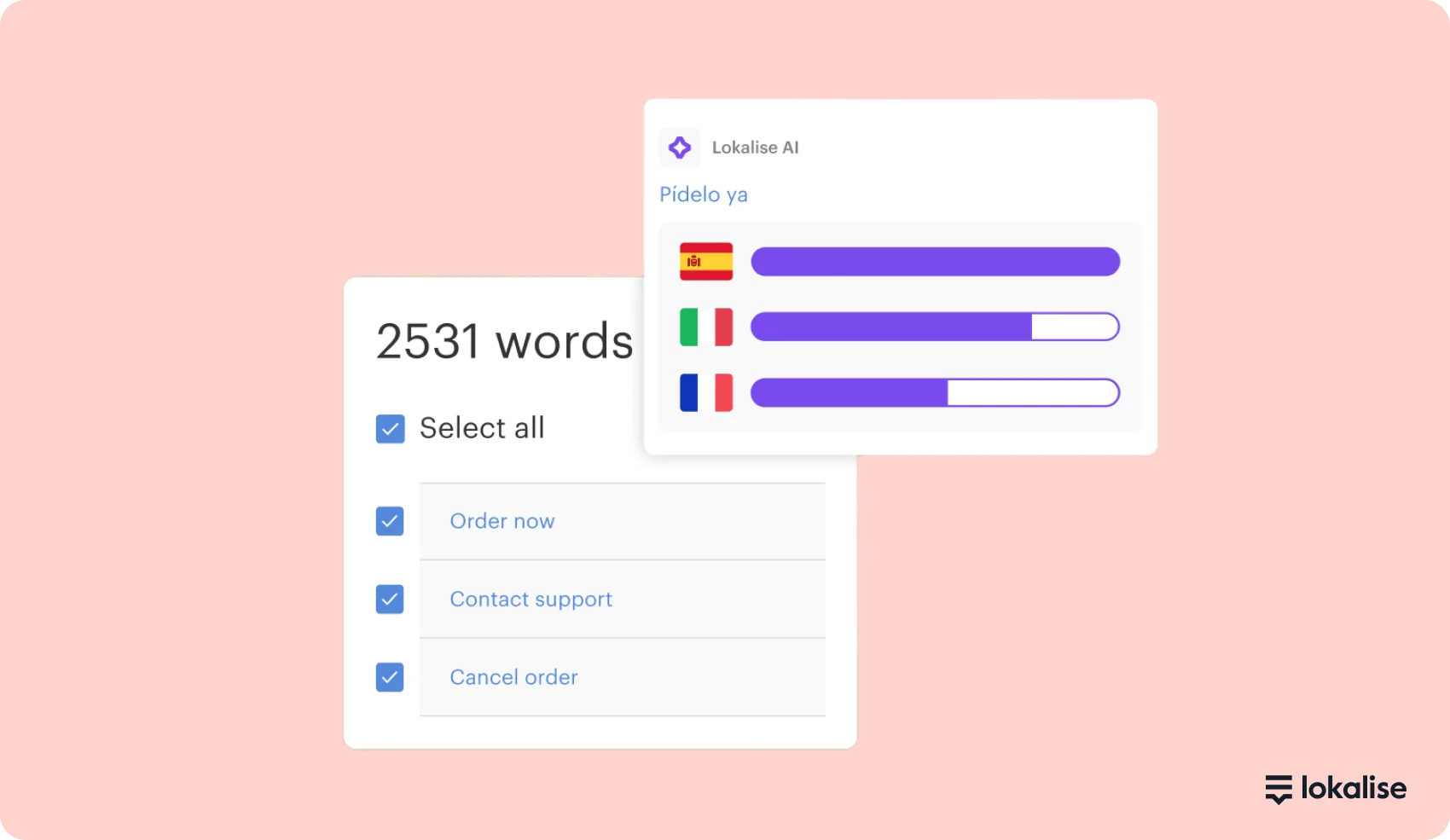 Speed up translations with AI tools