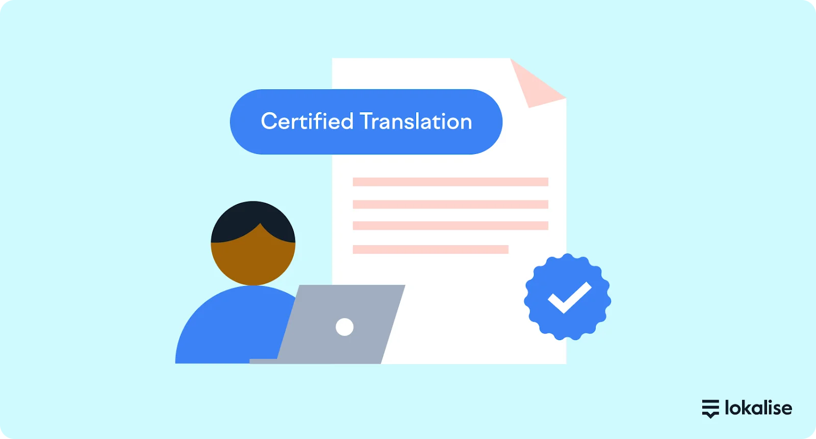 Employee contract with "Certified Translation"
