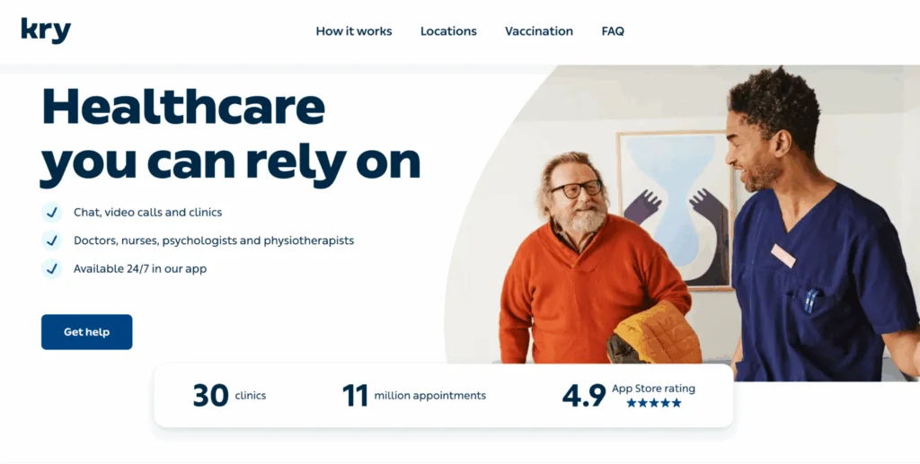 Healthcare localization
