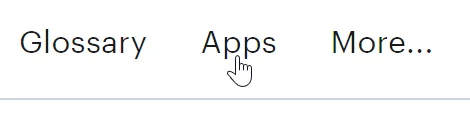 Navigating to Lokalise apps