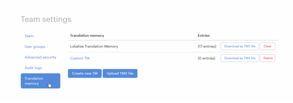 translation memory management benefits 