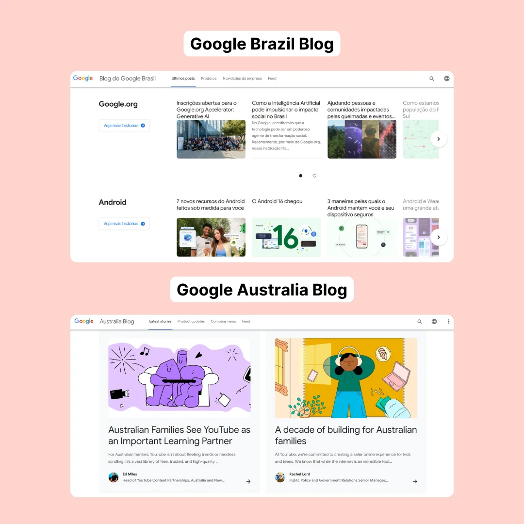 International SEO content