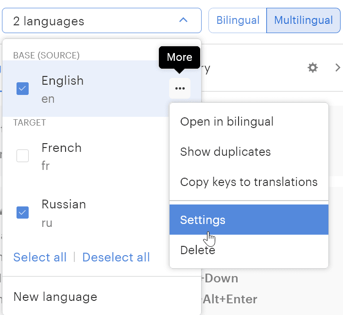 XLIFF-demo-Lokalise-2-languages