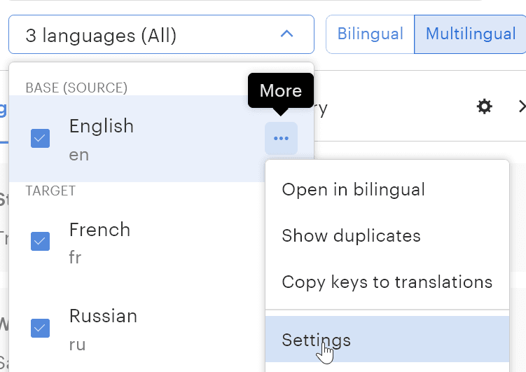 3 languages