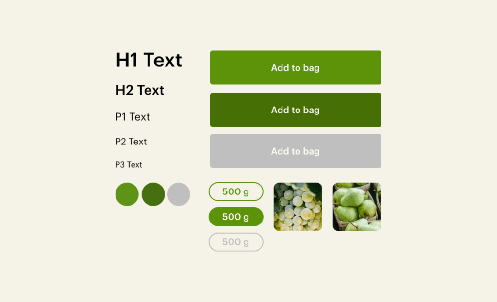 Adobe XD App Button Design