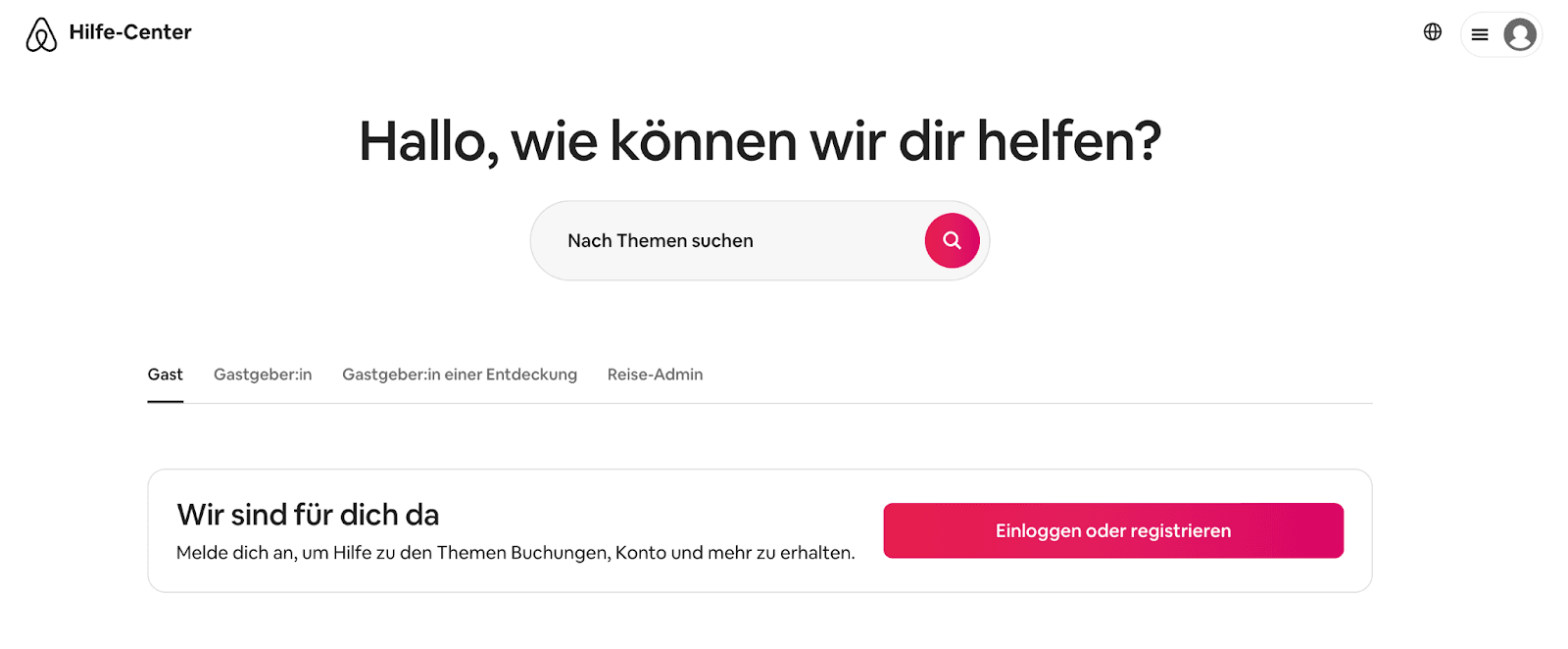 AirBnb multilingual support example