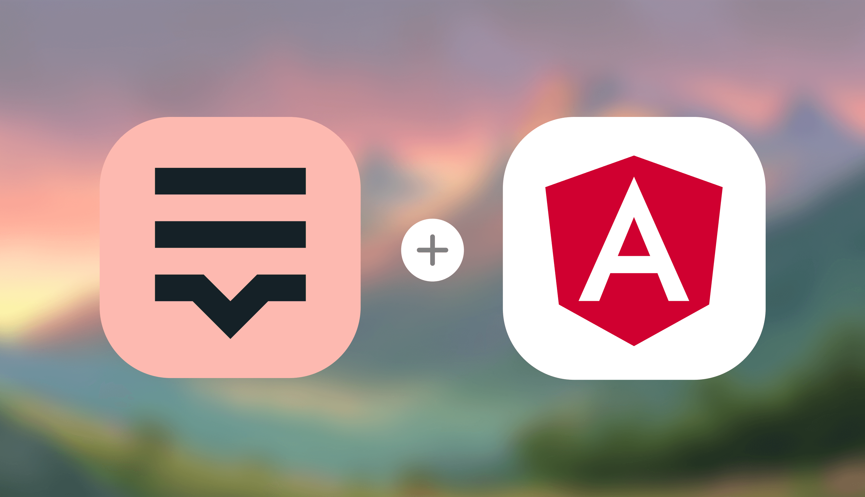 Lokalise and Angular logos