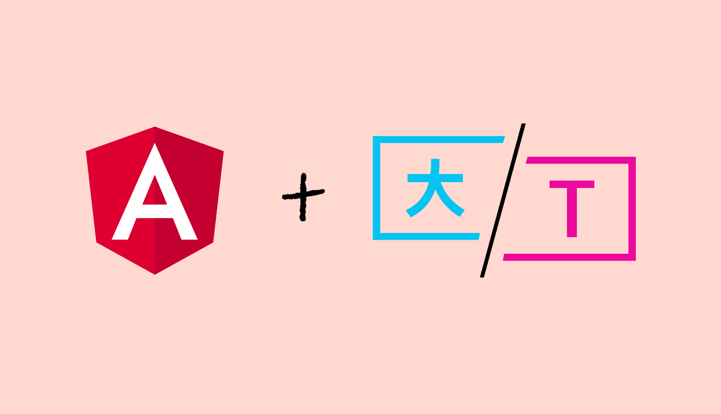 Angular and Transloco logos