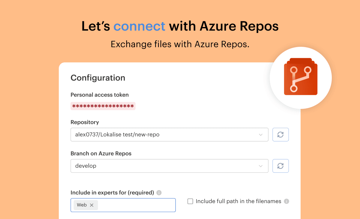 Azure Repos Lokalise