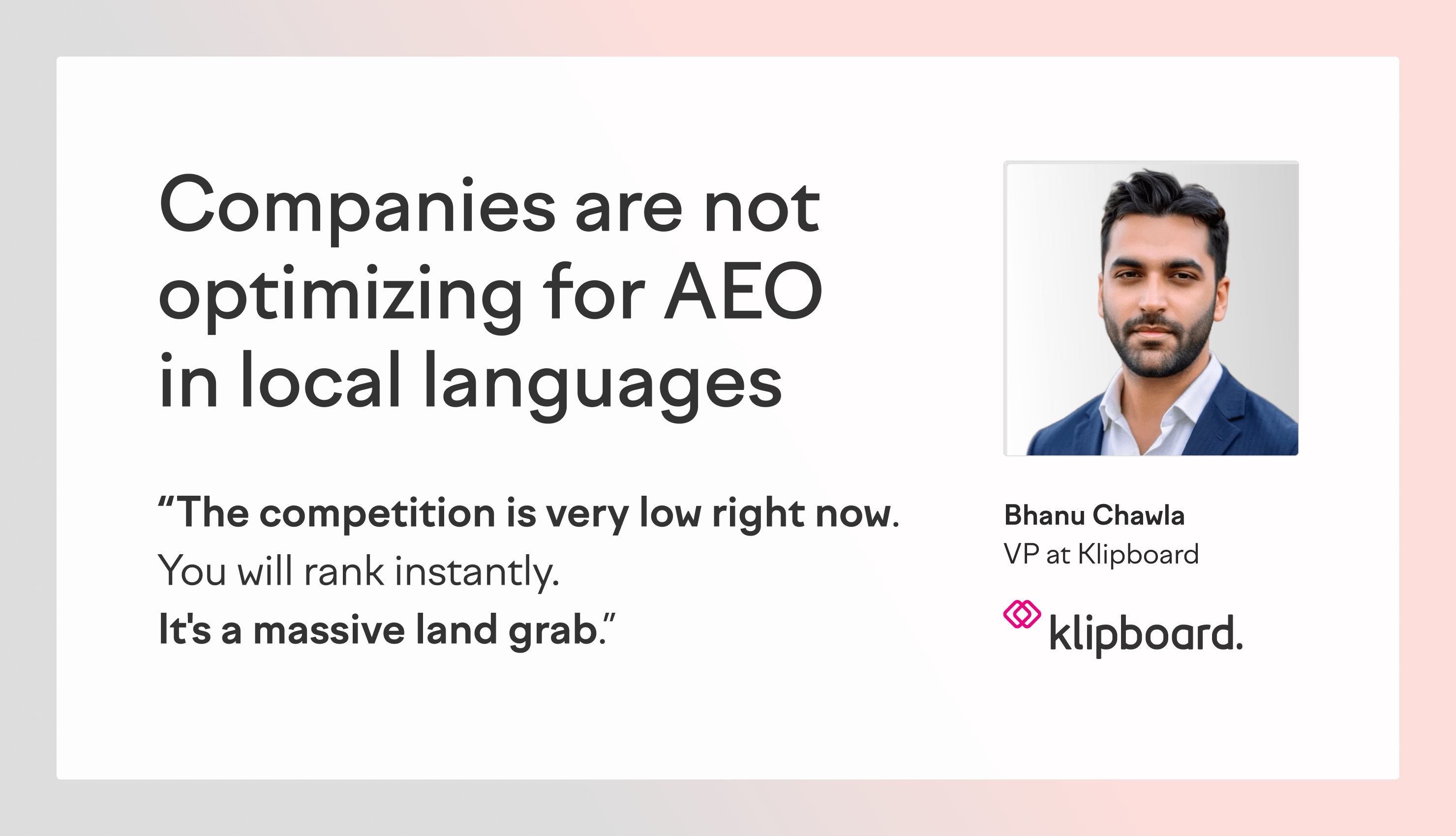 A small pink circle surrounded by three dashed concentric rings on a dark background, illustrating the concept of a brand being isolated or out of reach in AI search.