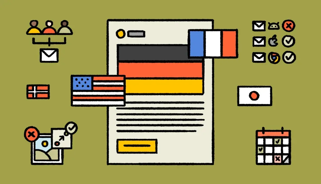 Email localization