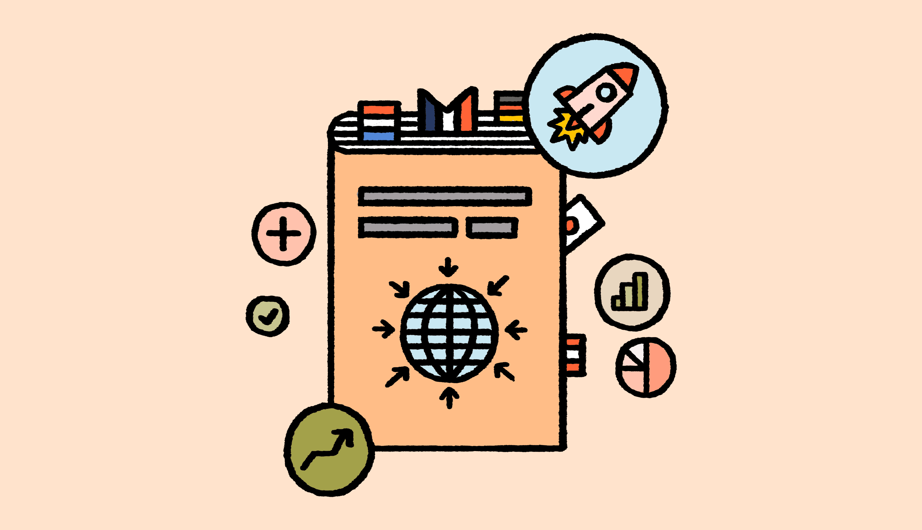 Lokalise illustration for marketing strategies