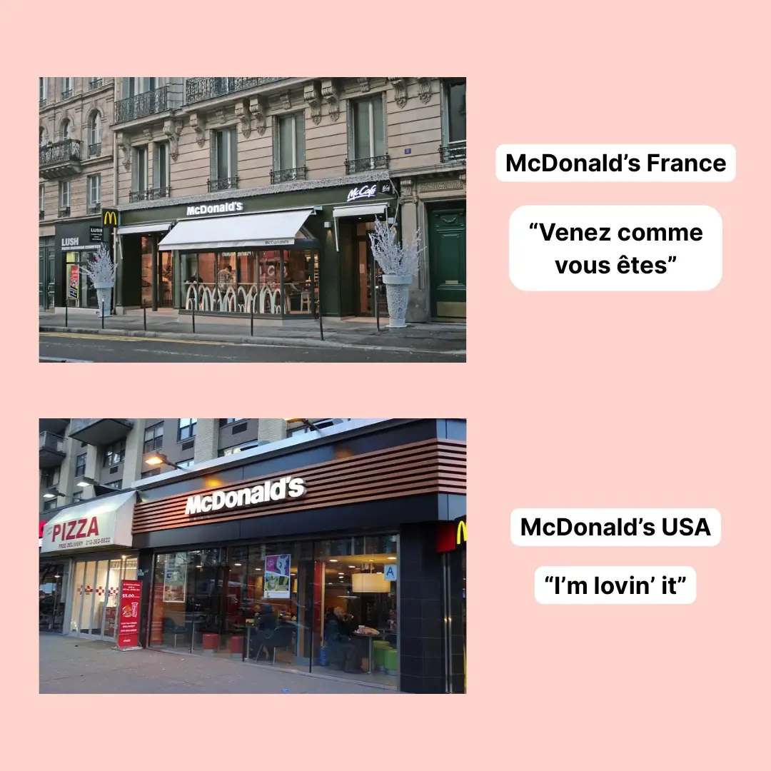 McDonald’s France and USA