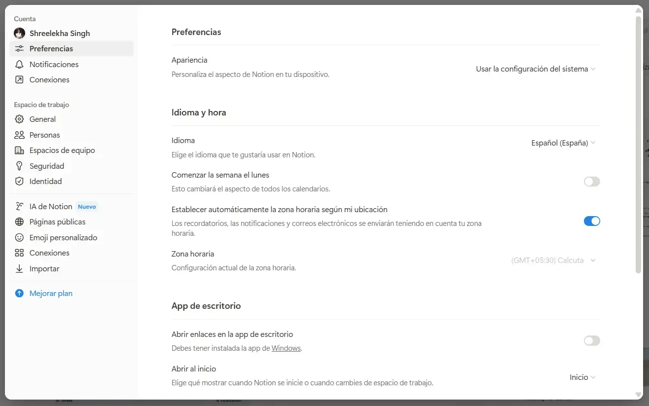 Notion uses localization