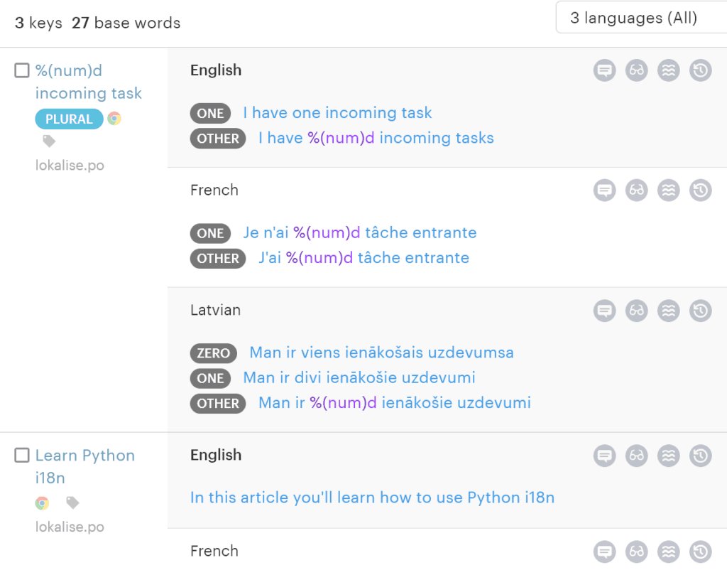 Python Lokalise Mozilla Firefox