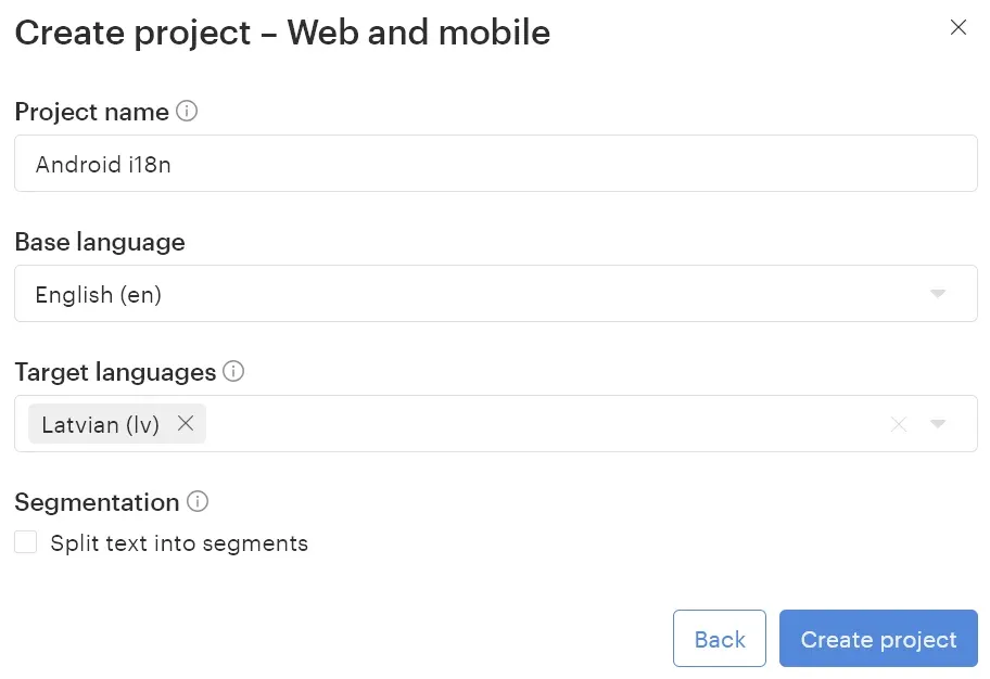 Translation platform services tools