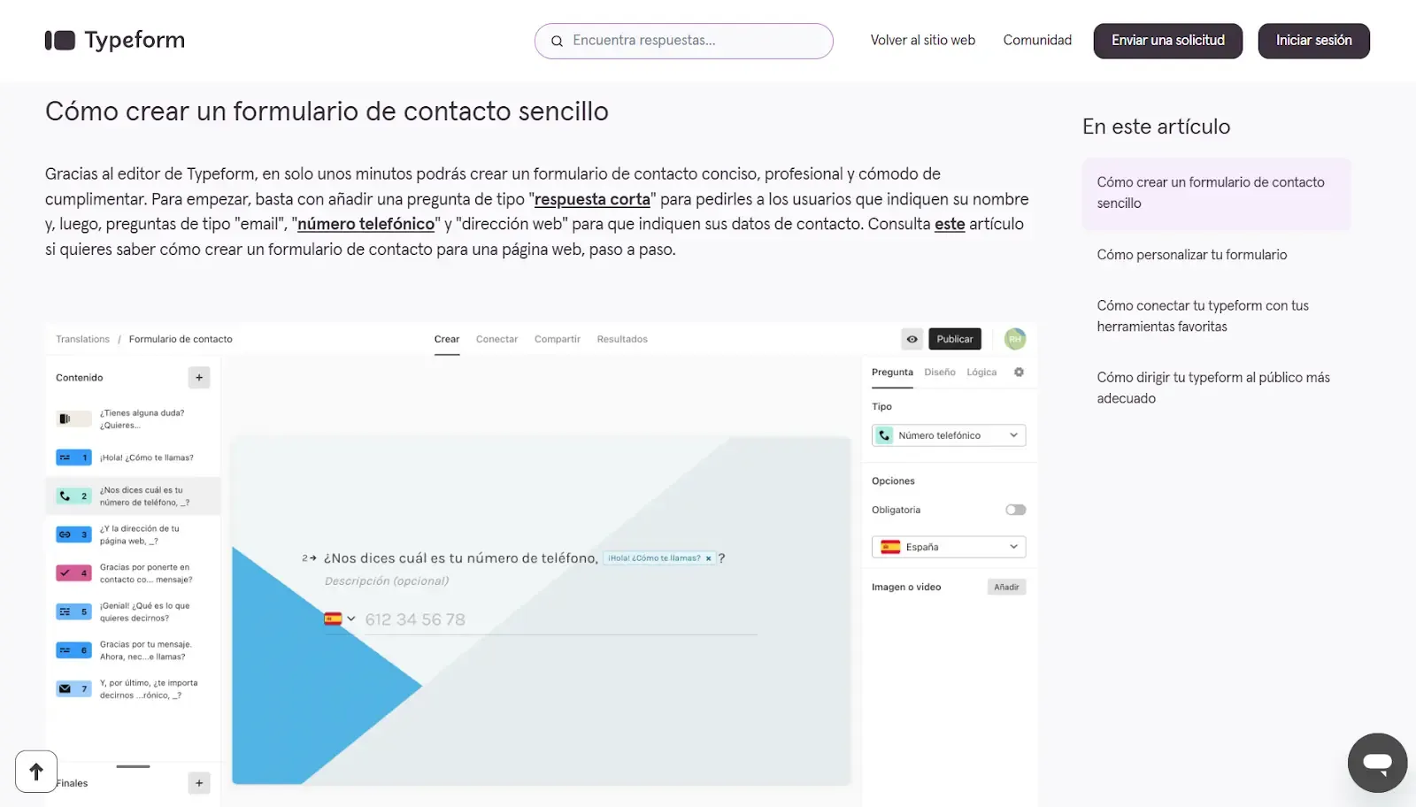 Typeform Website