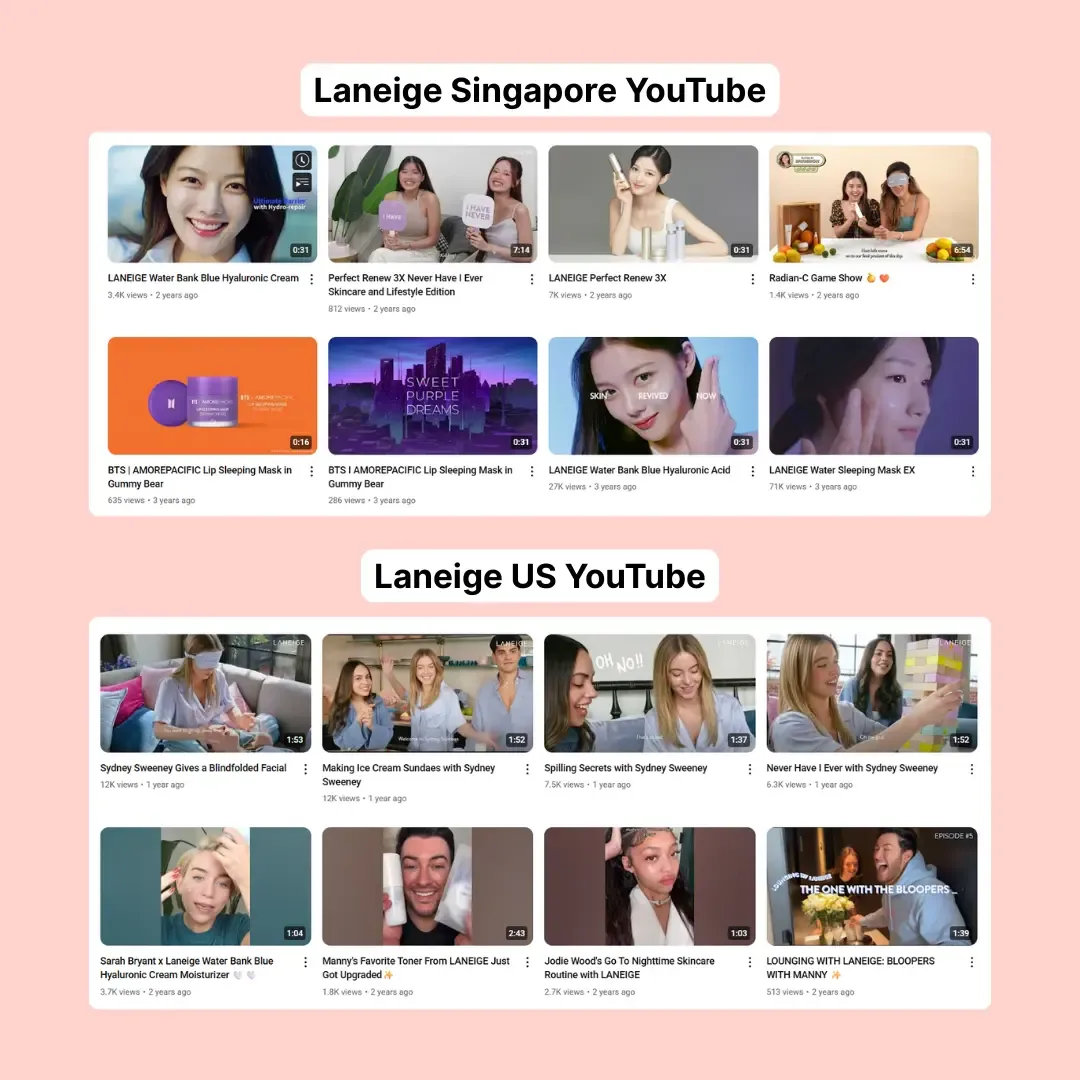 YouTube Vlogger in Singapore and USA