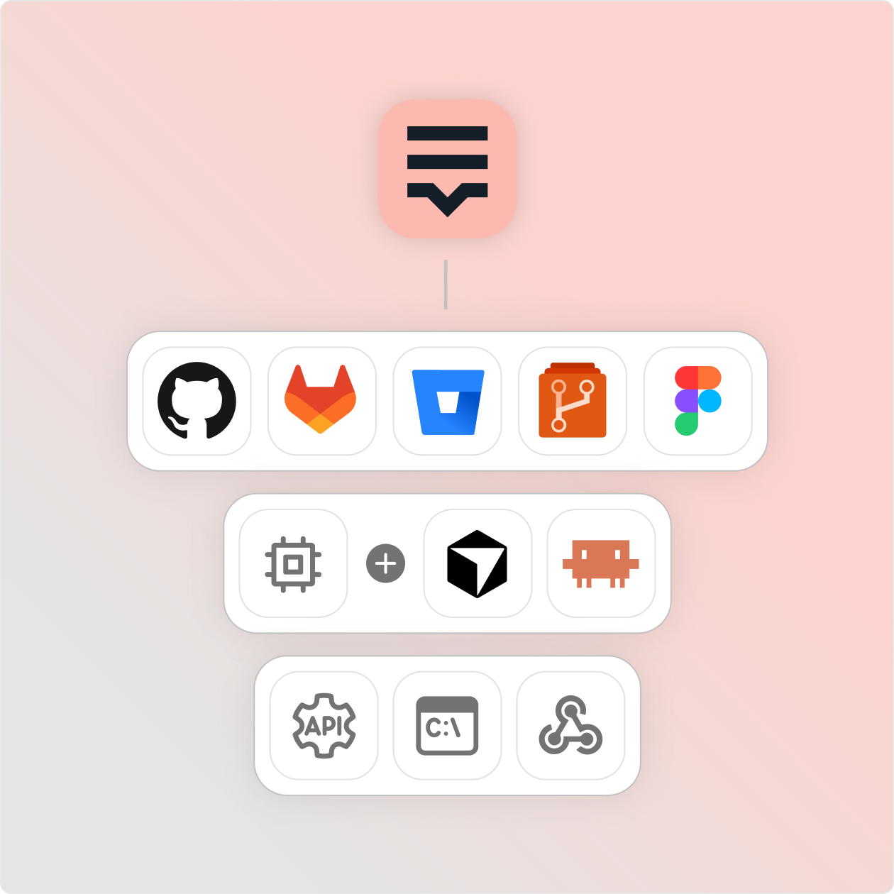 Fits into your pipeline illustration
