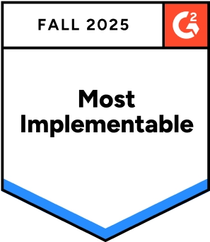 g2 most implementable badge