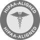 HIPAA-aligned badge
