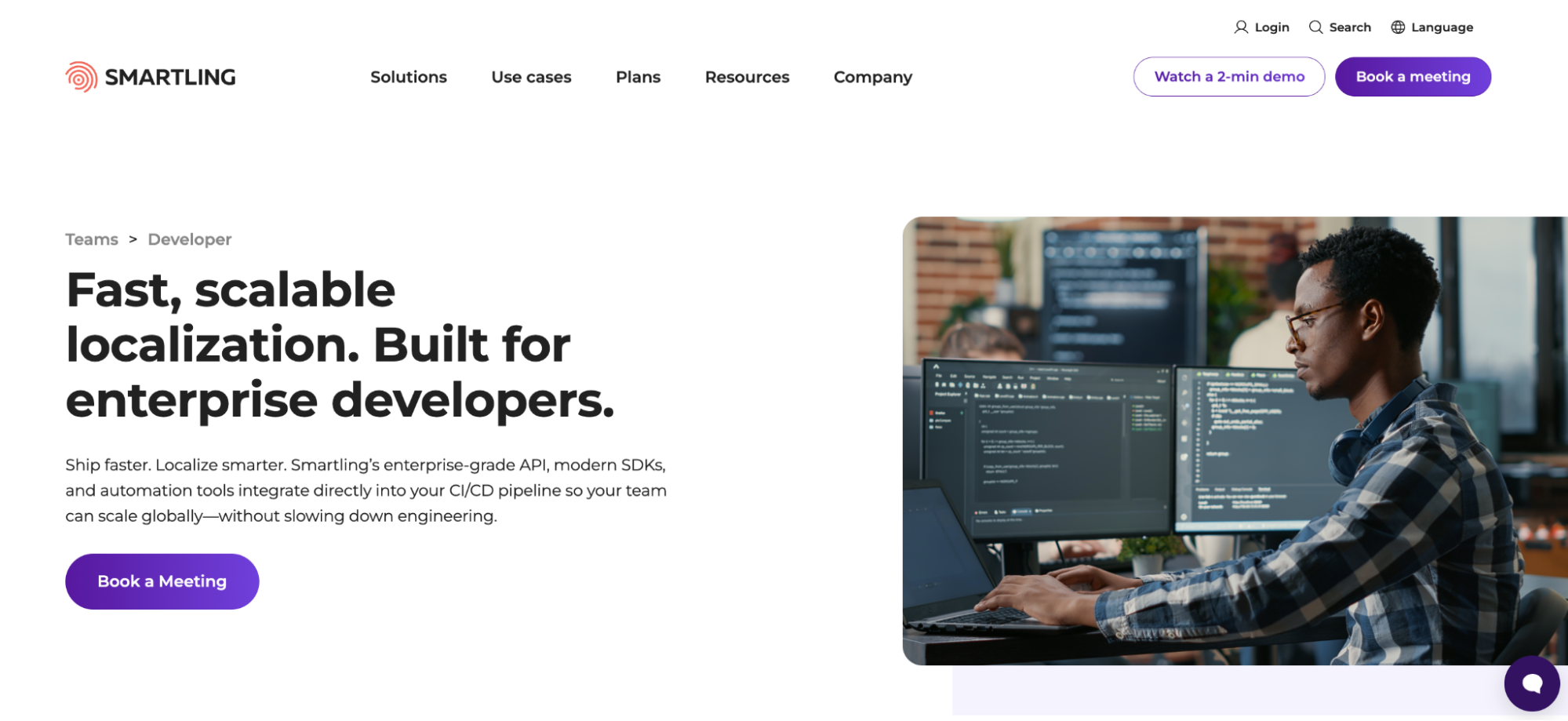 Smartling enterprise localization for developers