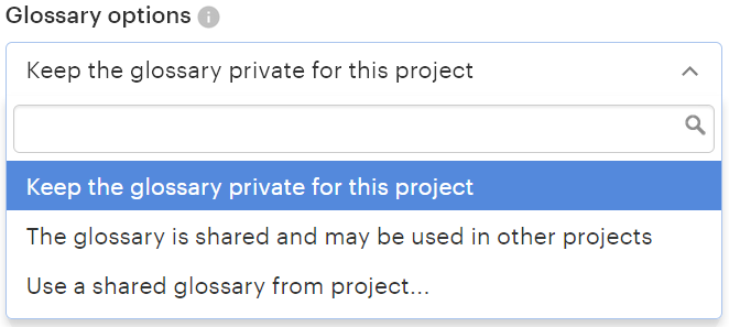 Lokalise glossary maintenance