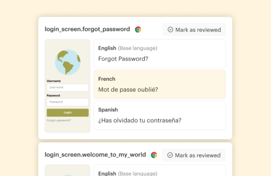 The most userfriendly localization platform Lokalise
