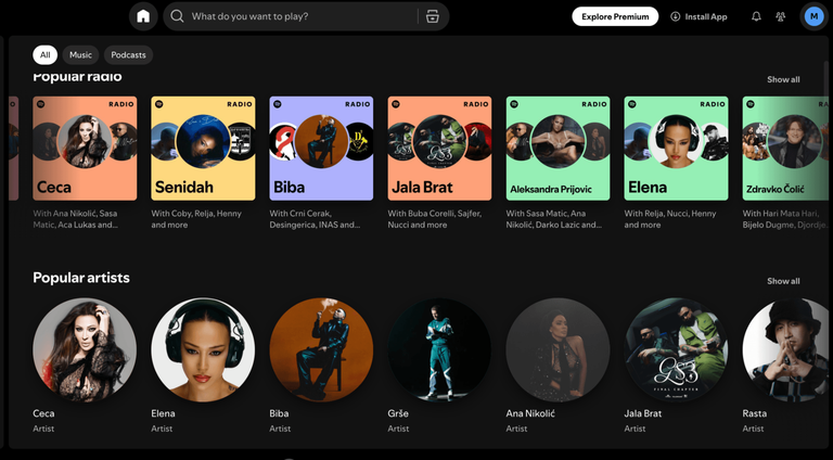 Spotify product localization