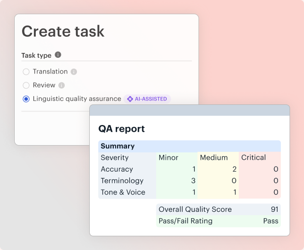 Review, test, and launch