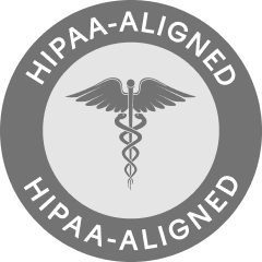 HIPAA alignment badge