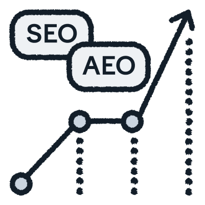 seo aeo illustration