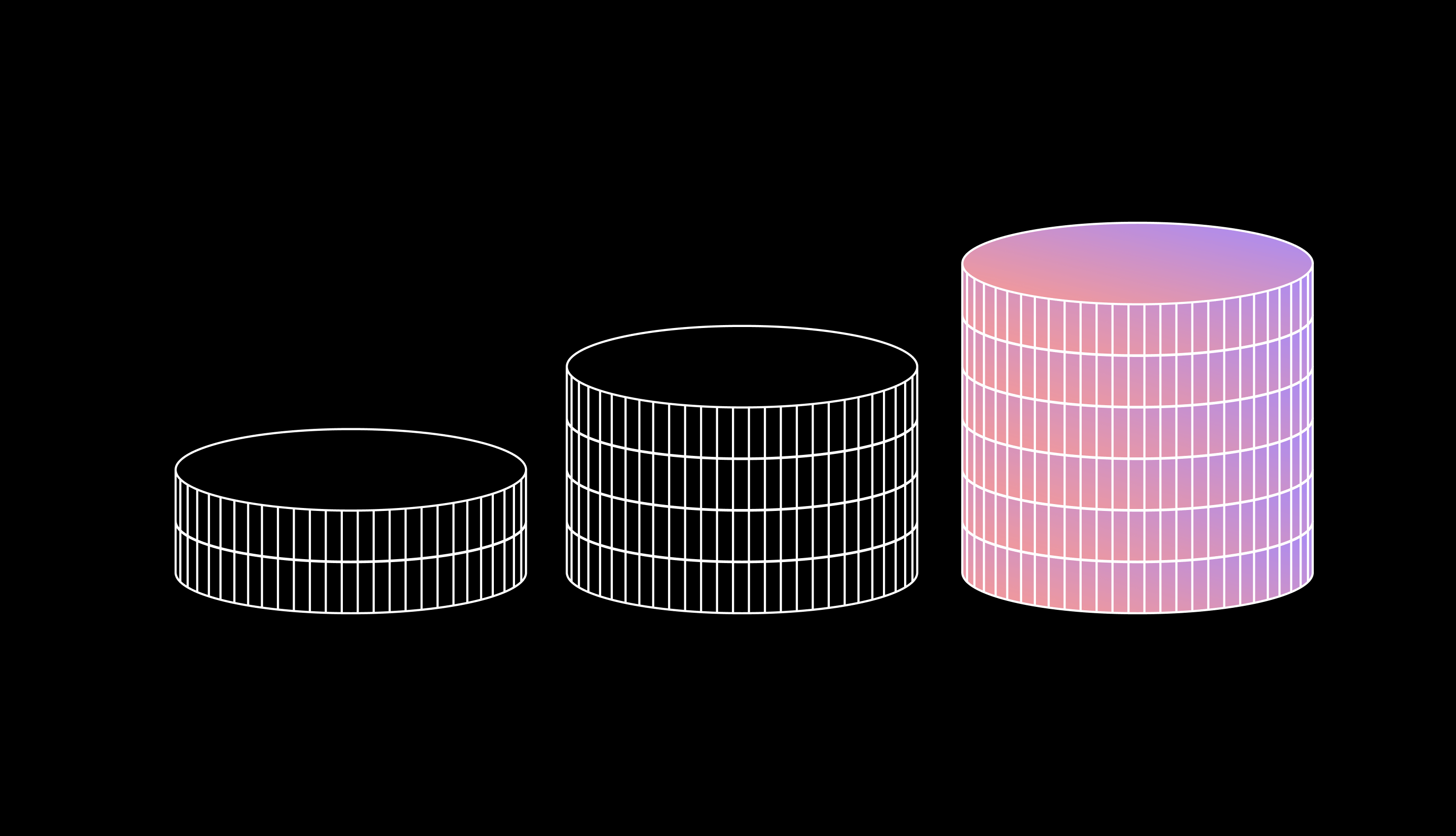 Three stacks of coins, each taller than the last, illustrating the rising cost of building in-house AI translation
