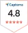 Capterra rating badge 4.8 stars